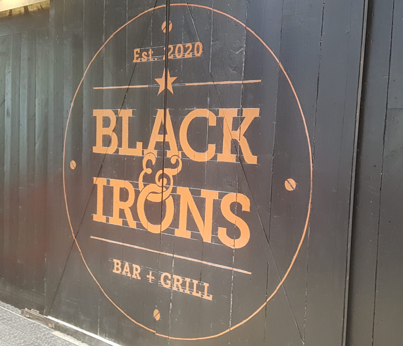 Hand Painted Barn Door Lettering in Woking - Thrower Signs